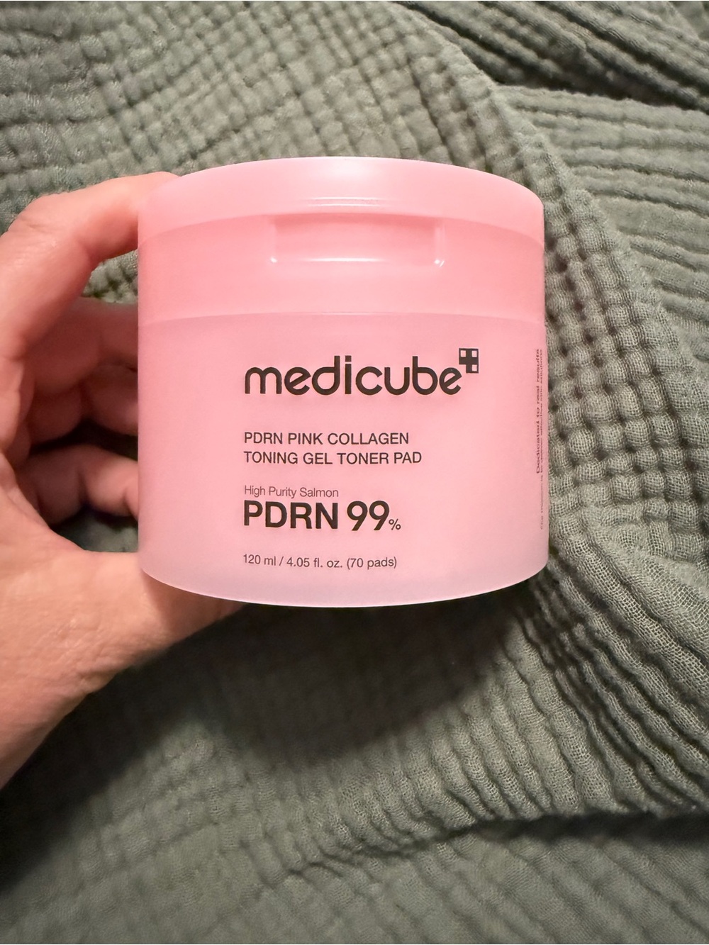 Medicube PDRN Pink Collagen Toning Gel Toner Pad